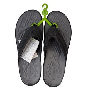 Crocs Yukon Vista II LiteRide Flip Flops Comfortable Beach Sandals Mens Size 11